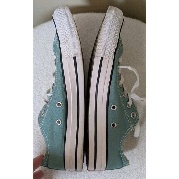 Converse CTAS Chuck Taylor Low Top 163354F Sneaker Green Women’s 7/Men’s 5 - Picture 7 of 10